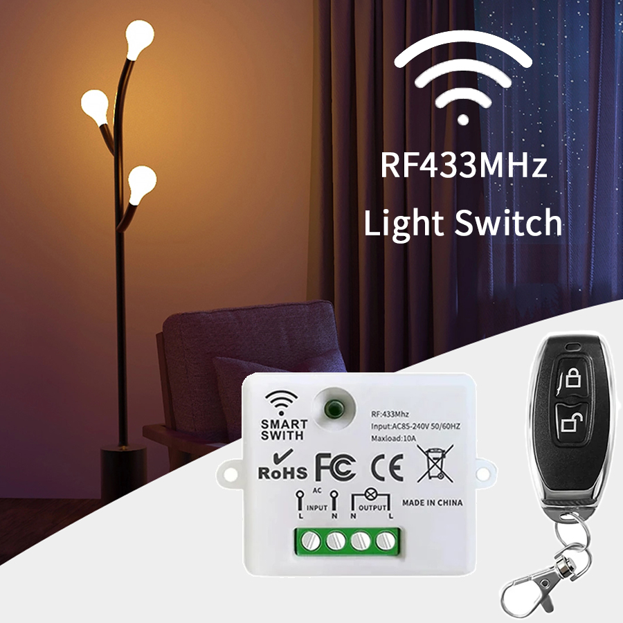 Universal Remote Smart Home - مفتاح تحكم عن بعد لاسلكي RF