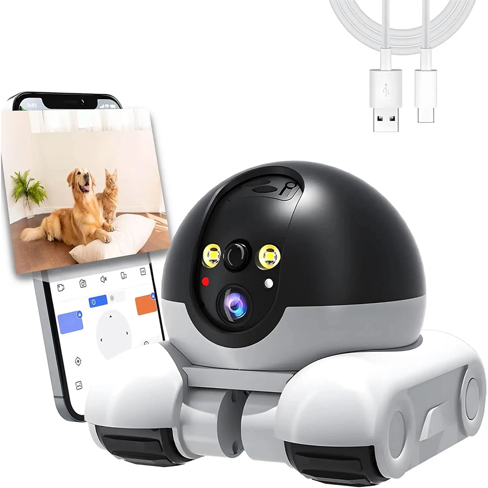Smart Home Camera Ezviz - روبوت كاميرا للحيوانات الأليفة مع تطبيق