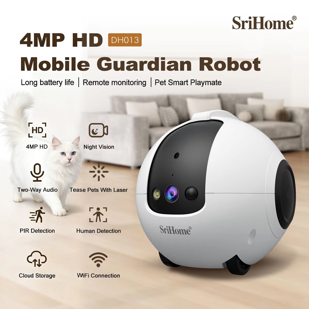Smart Home Camera Ezviz - كاميرا روبوت ذكية متنقلة من سريهوم