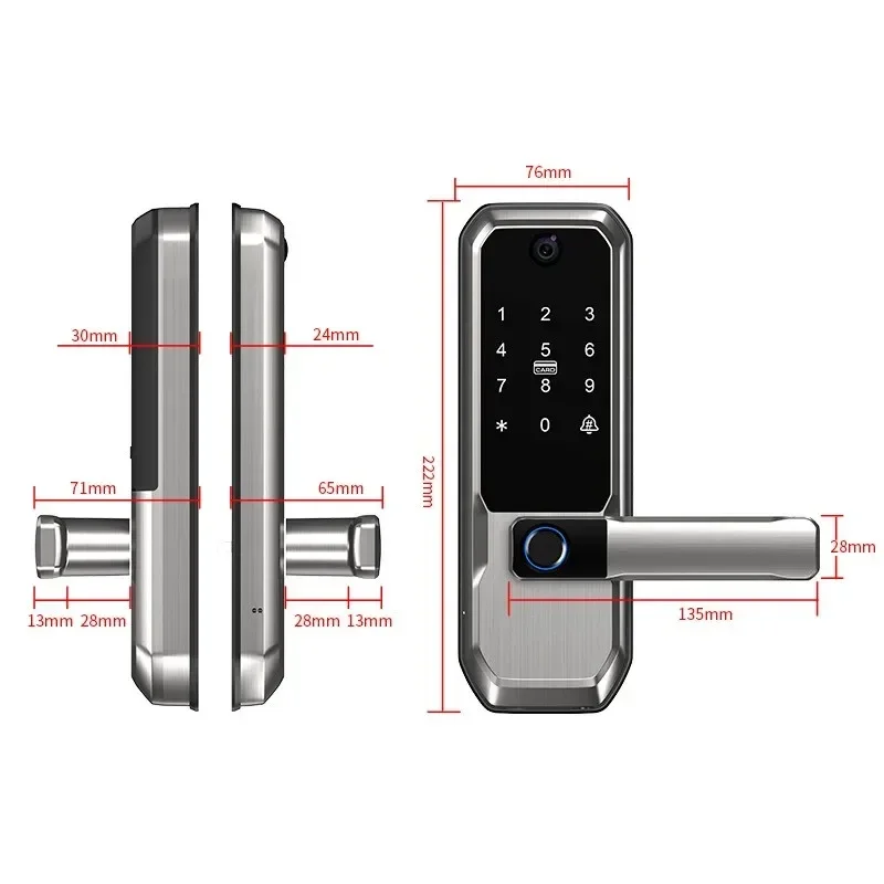 قفل باب ذكي من تويا يعمل بالوا - مراجعة Smart Home Door Lock وسعره