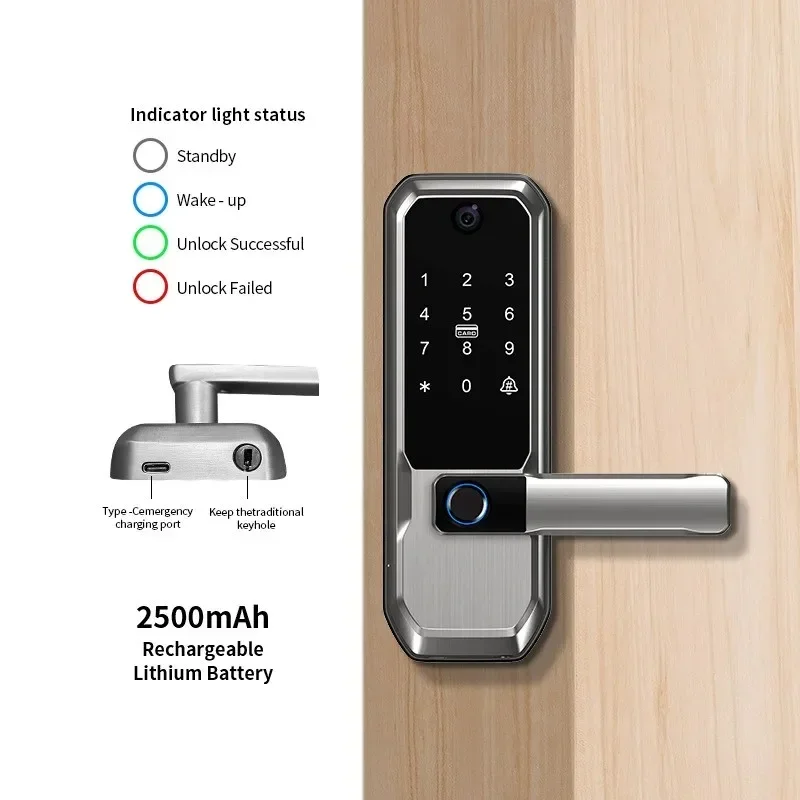 قفل باب ذكي من تويا يعمل بالوا - مراجعة Smart Home Door Lock وسعره