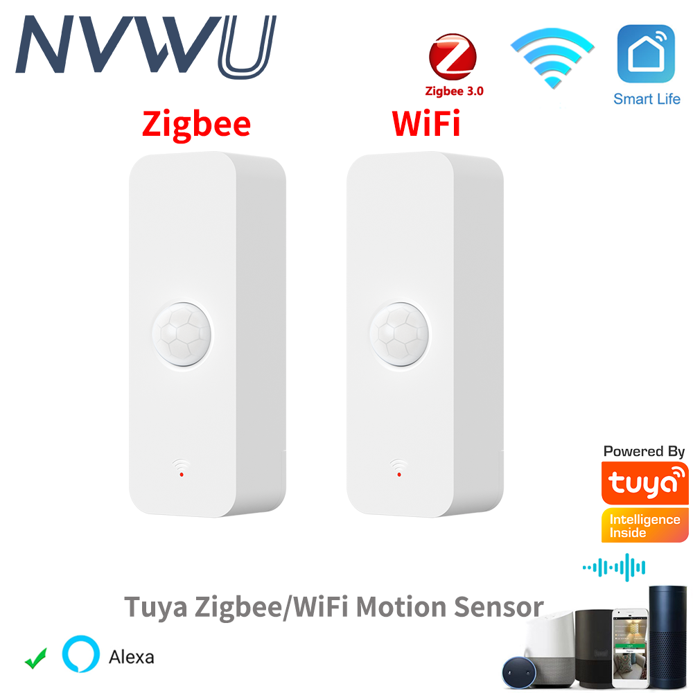 Tuya WiFi Zigbee PIR محس حركة  - مراجعة Smart Home Wiser وسعره