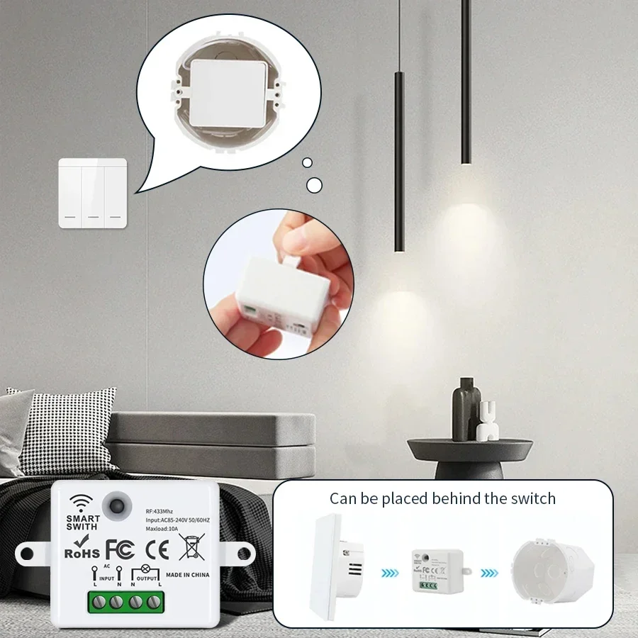 مفتاح تحكم عن بعد لاسلكي RF 43 - مراجعة Universal Remote Smart Home وسعره