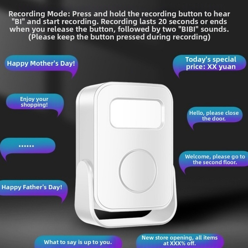 جهاز جرس الباب الذكي المزود بم - مراجعة Wireless Door Sensor وسعره