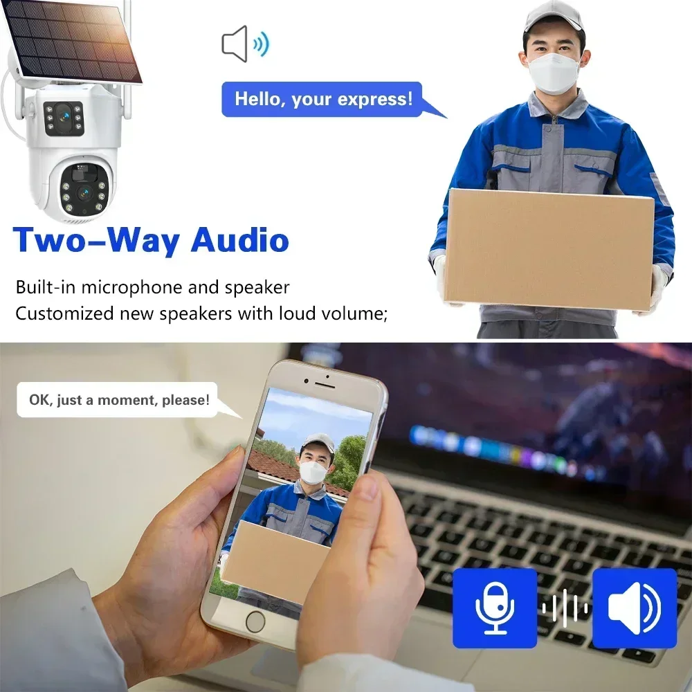 كاميرا مراقبة شمسية خارجية ، ك - مراجعة Smart Home Camera Ezviz وسعره