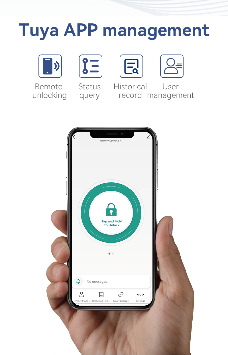 قفل ذكي نحيف مع بطاقة ذاكرة، م - مراجعة Smart Home Door Lock وسعره