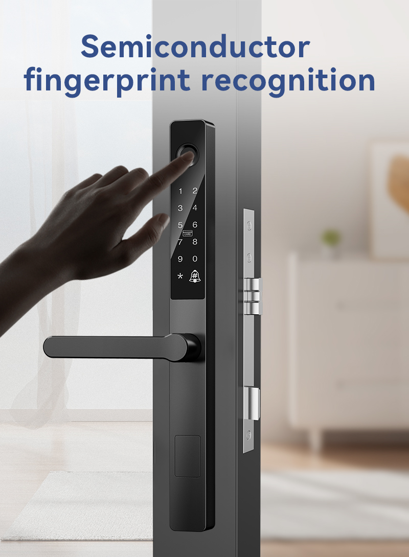قفل ذكي نحيف مع بطاقة ذاكرة، م - مراجعة Smart Home Door Lock وسعره