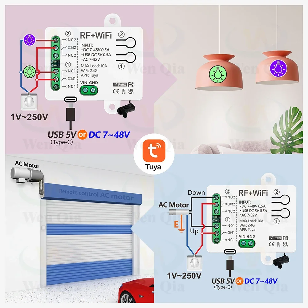 2CH مفتاح الإضاءة الذكي تويا ، - مراجعة Universal Remote Smart Home وسعره